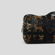 Chrome Hearts Leopard Cross Patch Duffle Bag