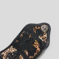 Chrome Hearts Leopard Cross Patch Duffle Bag
