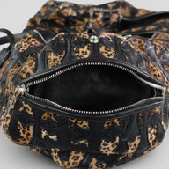 Chrome Hearts Leopard Cross Patch Duffle Bag
