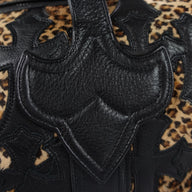 Chrome Hearts Leopard Cross Patch Duffle Bag