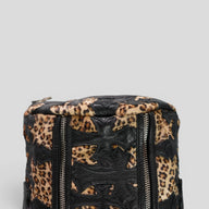 Chrome Hearts Leopard Cross Patch Duffle Bag
