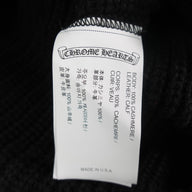Chrome Hearts Leather Star Patch Beanie in Black