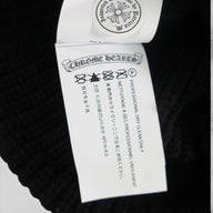 Chrome Hearts Leather Star Patch Beanie in Black