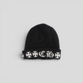 Chrome Hearts Big Daddy Cashmere Beanie in Black