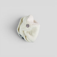 Chrome Hearts Big Daddy Cashmere Beanie in White