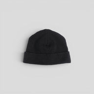 Chrome Hearts Pony Hair Cross Patch Beanie in Black