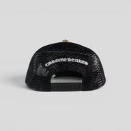 Chrome Hearts Triple Cross Trucker Hat in Black
