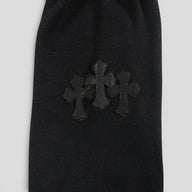 Chrome Hearts Silk Blend Cross Patch Shirt in White