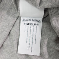 Chrome Hearts Silk Blend Cross Patch Shirt in Grey