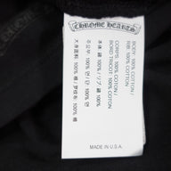 Chrome Hearts Women's Triple Cross Flocked Long Sleeve in Black