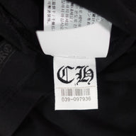 Chrome Hearts Women's Triple Cross Flocked Long Sleeve in Black