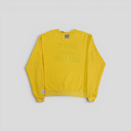 GALLERY DEPT. ART THAT KILLS REVERSIBLE CREWNECK - YELLOW