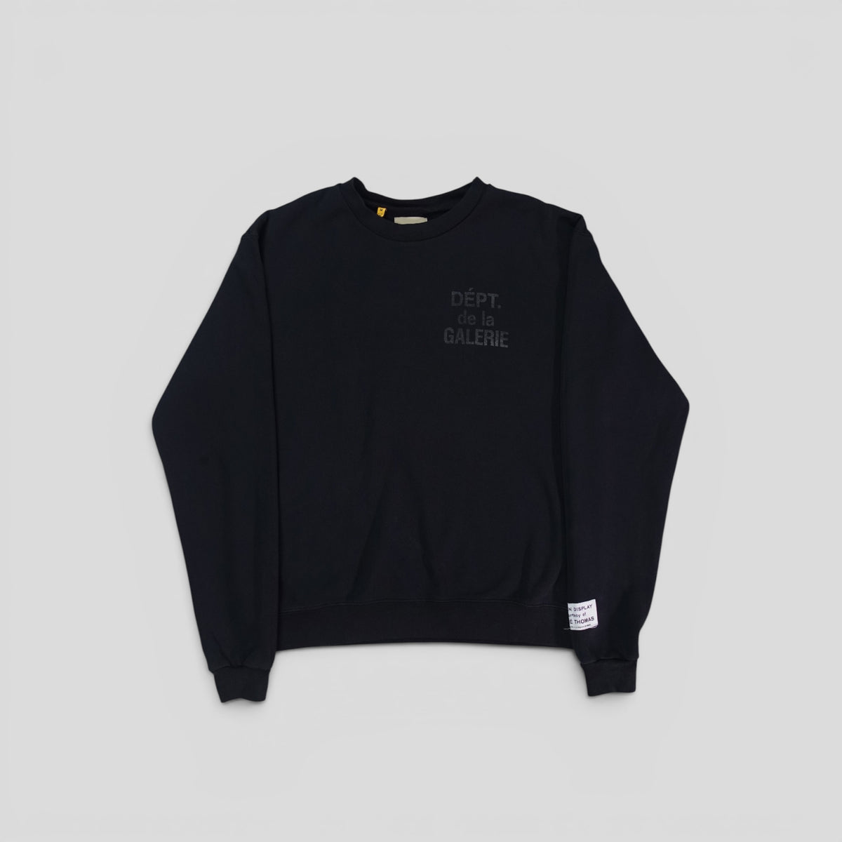 GALLERY DEPT. ART THAT KILLS REVERSIBLE CREWNECK - BLACK