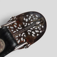 Chrome Hearts Mini Oval Buck With 1" Belt Strap