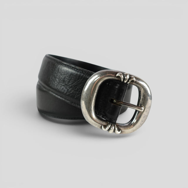 Chrome Hearts 1.5" Gunslinger Belt in Black