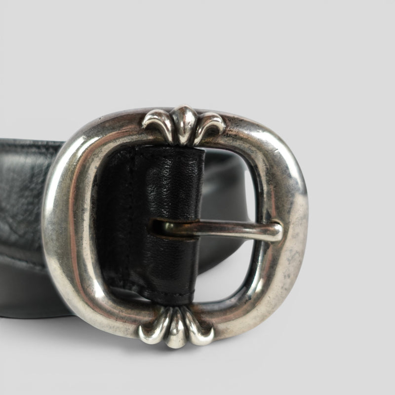 Chrome Hearts 1.5" Gunslinger Belt in Black