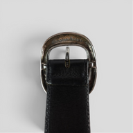 Chrome Hearts 1.5" Gunslinger Belt in Black