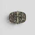 Chrome Hearts Black Rhodium Cemetery Buckle