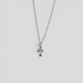 Chrome Hearts Diamond Baby Fat With 18" Roll Chain
