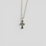 Chrome Hearts Diamond Baby Fat With 18" Roll Chain