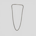 Chrome Hearts Paper Chain Necklace 30" in Silver