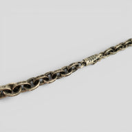 Chrome Hearts Paper Chain Necklace 30" in Silver
