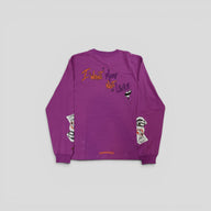 Chrome Hearts And Thats That Long Sleeve Tee in Purple