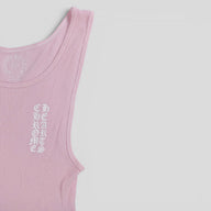 Chrome Hearts Rib Tank Top in Pink