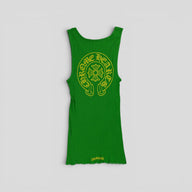 Chrome Hearts Rib Tank Top in Green