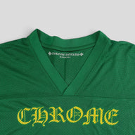 Chrome Hearts Mesh Warm Up Jersey in Green