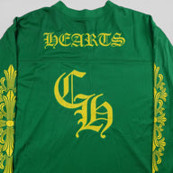 Chrome Hearts Mesh Warm Up Jersey in Green