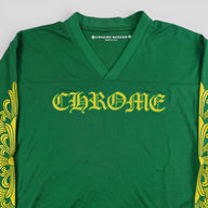 Chrome Hearts Mesh Warm Up Jersey in Green