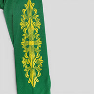 Chrome Hearts Mesh Warm Up Jersey in Green