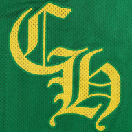 Chrome Hearts Mesh Warm Up Jersey in Green