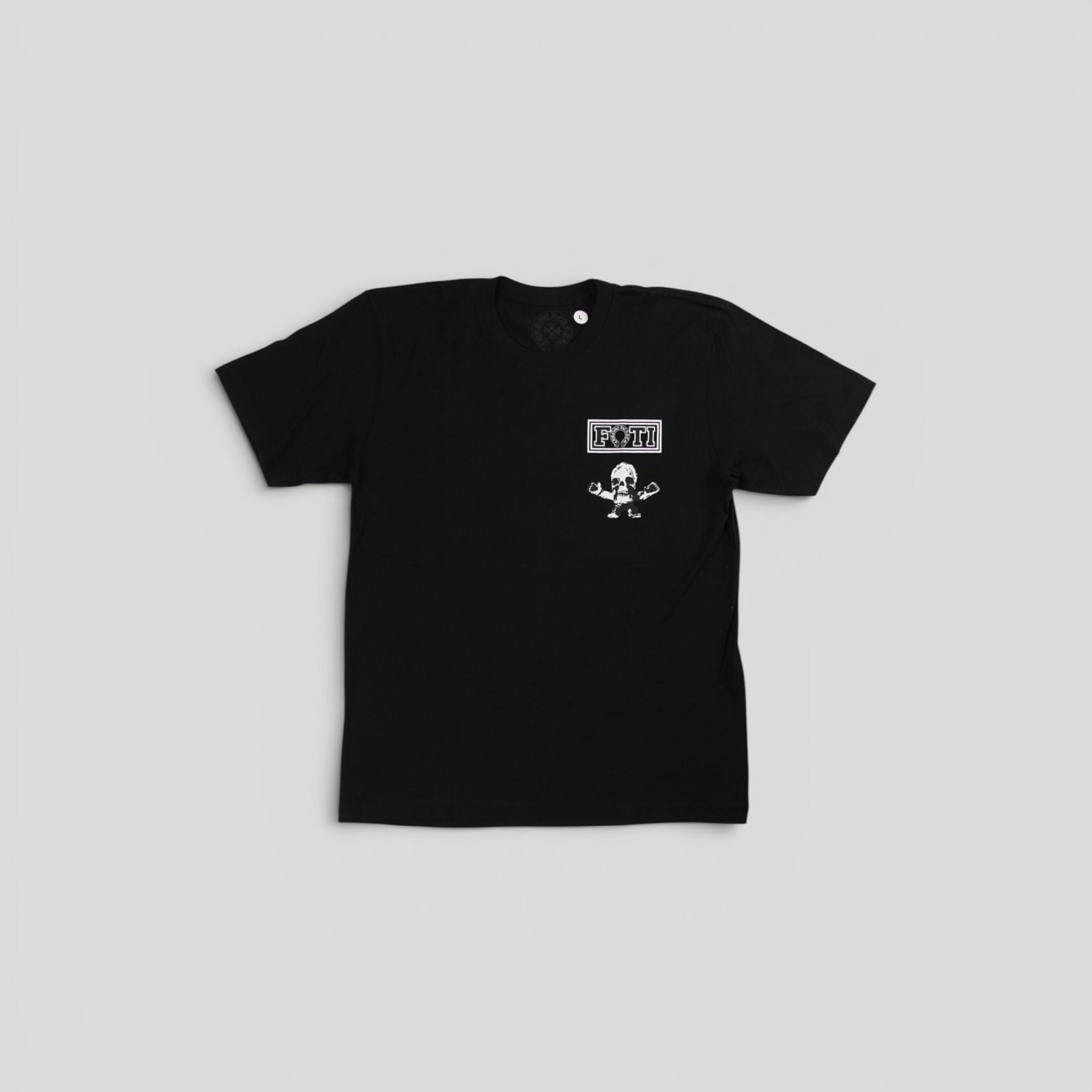 Chrome Hearts Foti Logo Tee in Black