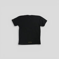 Chrome Hearts Neck Logo Tee in Black/Bronze