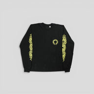 Chrome Hearts Horseshoe Logo Long Sleeve in Black/Yellow