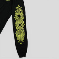 Chrome Hearts Horseshoe Logo Long Sleeve in Black/Yellow