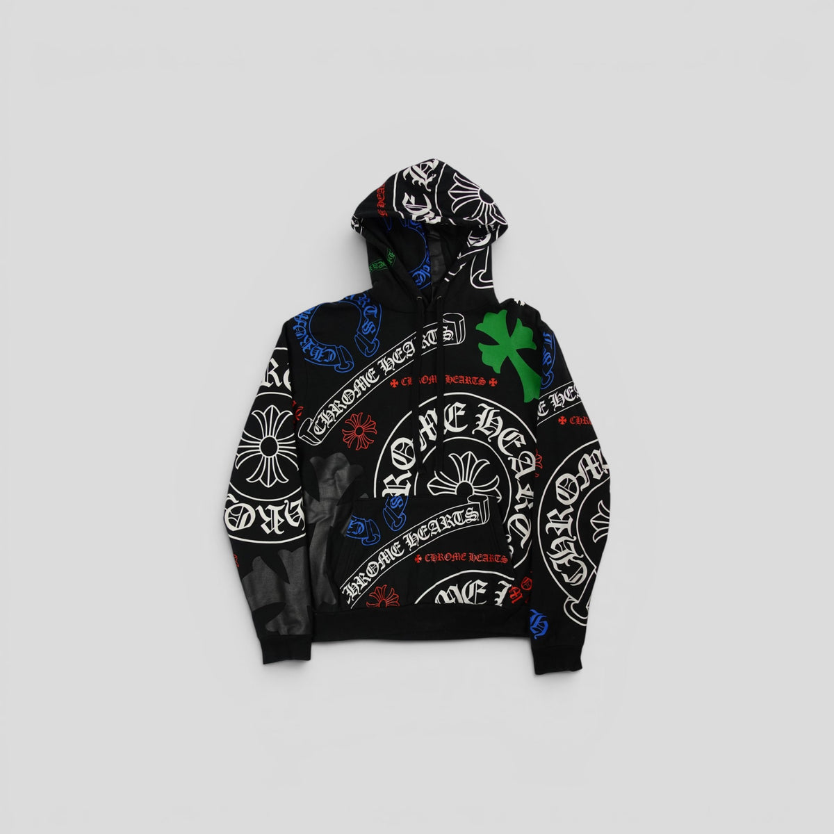 Chrome Hearts Stencil Hoodie in Black