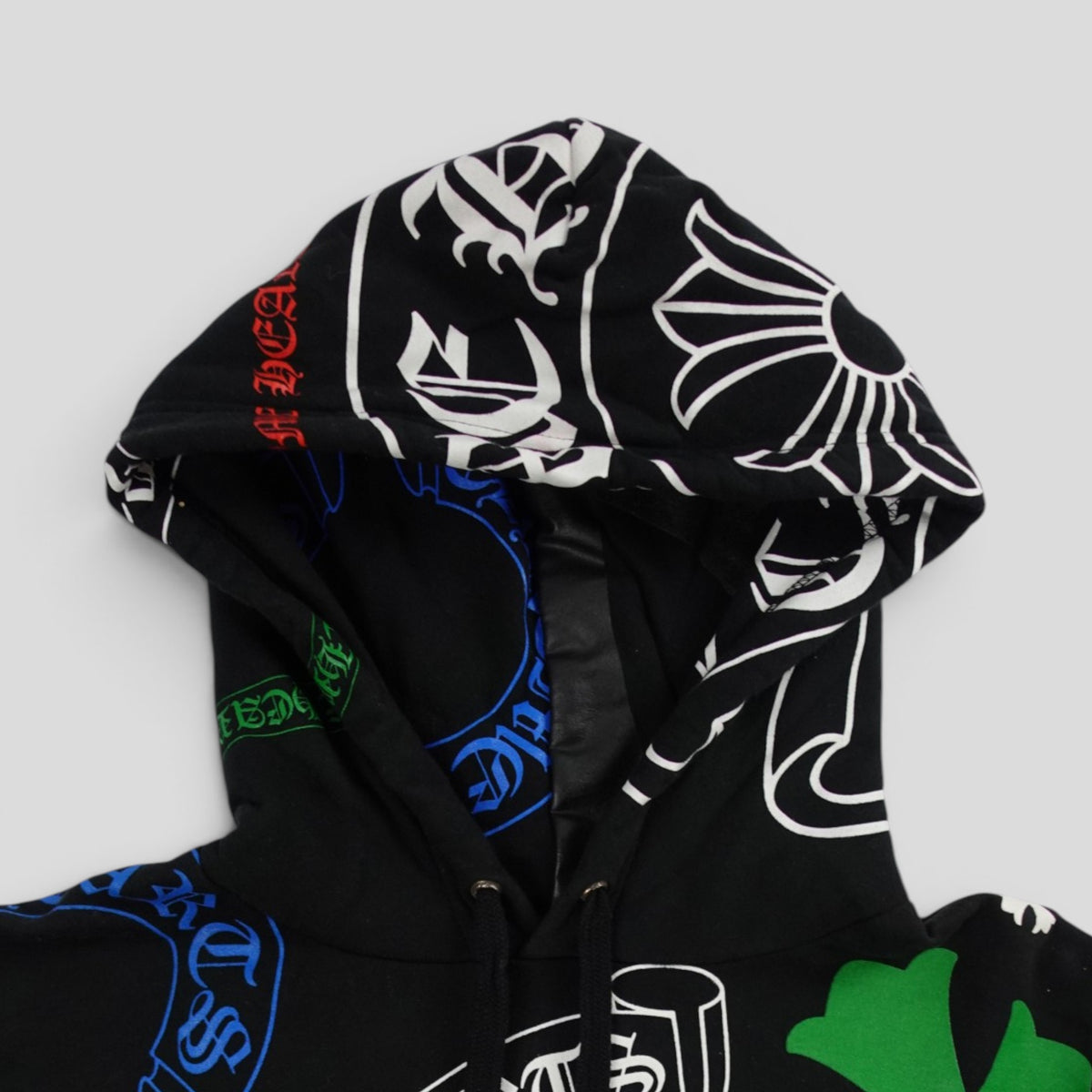Chrome Hearts Stencil Hoodie in Black