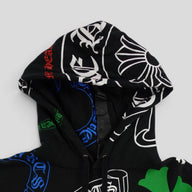 Chrome Hearts Stencil Hoodie in Black