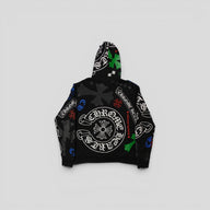 Chrome Hearts Stencil Hoodie in Black