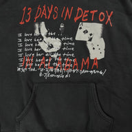 Enfants Riches Deprimes 13 Days In Detox Hoodie in Faded Black