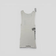 Chrome Hearts Rib Tank Top in White