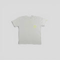 Chrome Hearts Horseshoe Logo Tee in White/Yellow