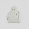 Chrome Hearts Foil Vertical Logo Hoodie in White