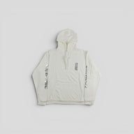 Chrome Hearts Foil Vertical Logo Hoodie in White