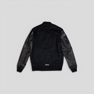 Chrome Hearts Cross Patch Varsity Jacket in Black