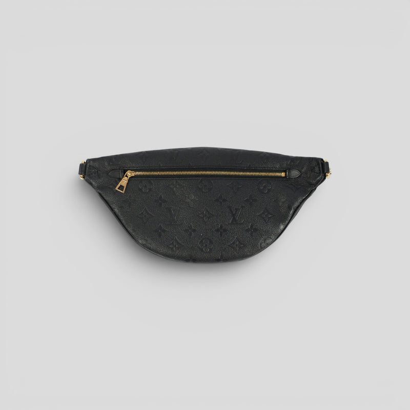 Louis Vuitton High Rise PM Monogram Empreinte Leather in Black
