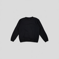 CLB XXIII Louis Vuitton Inside Out Staples Edition black cotton crewneck sweatshirt with long sleeves